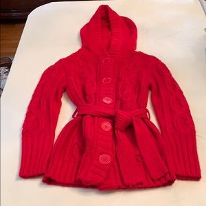 Girl’s Red Pumpkin Patch, size “S” sweater.